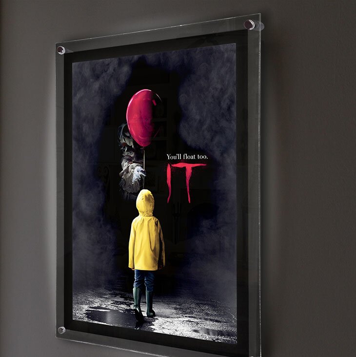 Stephen King's IT Stephen King On Plastic/Acrylic Graphic Art